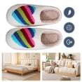 thumbnail image 1 of Casa Difusas para Mujer Pantuflas Felpa Con Amor Cómodas Interior, 1 of 9