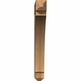 thumbnail image 2 of Ekena Millwork 6"W x 42"D x 48"H Thorton Craftsman Rough Sawn Bracket, Western Red Cedar, 2 of 13