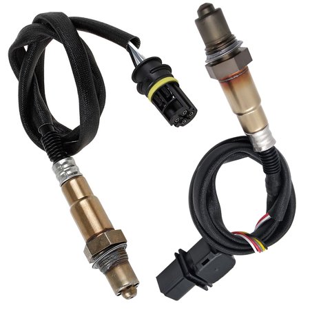 MAXFAVOR 2X Oxygen Sensor Replacement for MERCEDES-BENZ C230 2003 2004 2005 1.8L Up + Downstream O2 Sensor 234-5117 234-4893 02 Sensor
