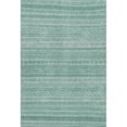 thumbnail image 2 of Addison Rugs Mayfield Premium Machine Washable Transitional Stripes Turquoise Rectangle Rug, 10' X 14' Machine Washable Transitional Stripes Turquoise Oversized Sherpa Throw Blanket, 2 of 7