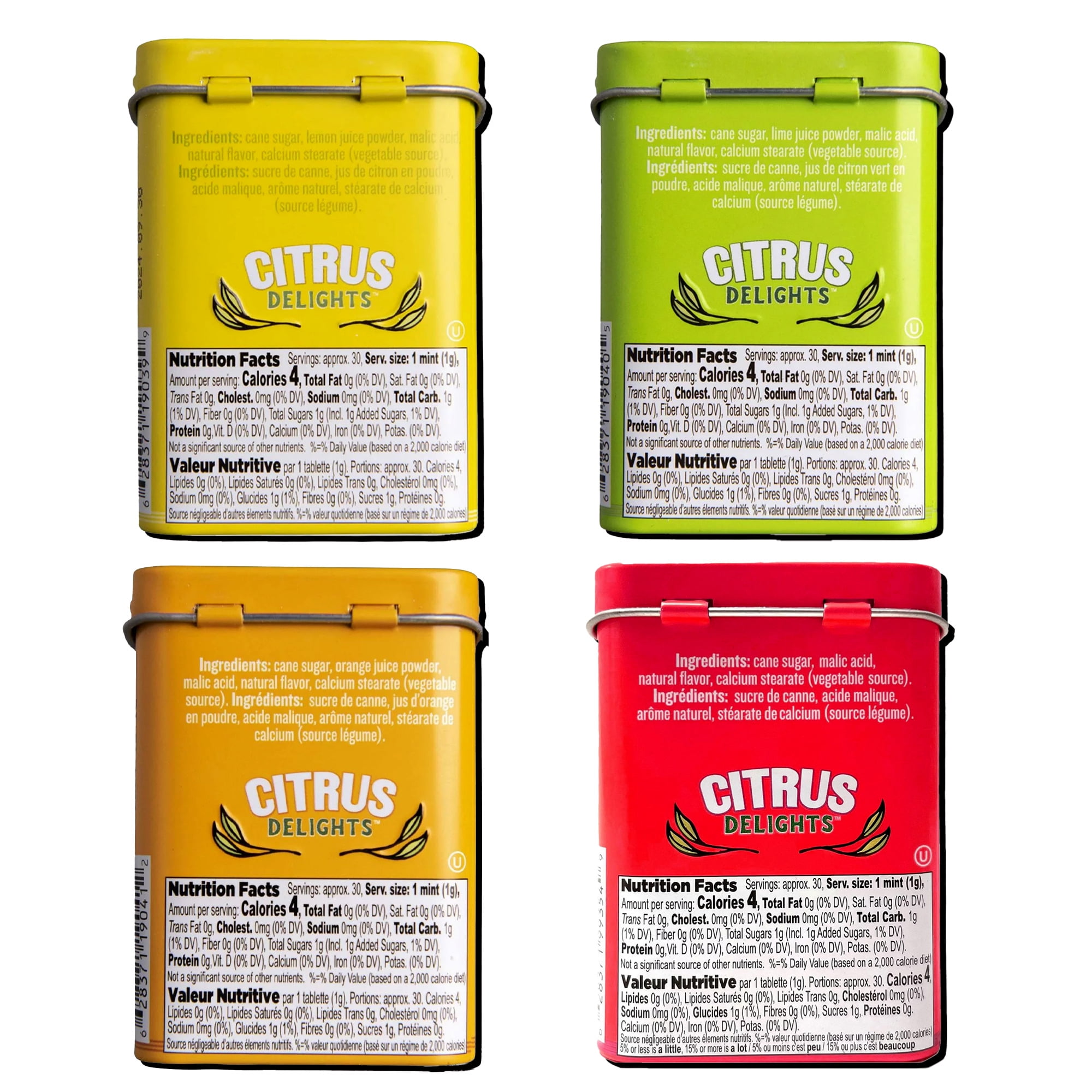 Big Sky Citrus Delights Variety Pack - 4 Gourmet Citrus Mint