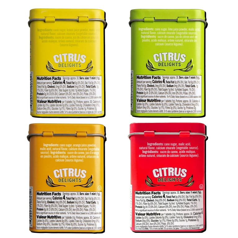 Big Sky Citrus Delights Variety Pack - 4 Gourmet Citrus Mint