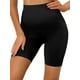 thumbnail image 1 of INSPIRE CHIC Pantalones cortos moldeadores de cintura alta para mujeres, control de abdomen, faja para muslos, panties, negro mediano, 1 of 4