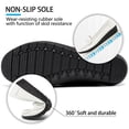 thumbnail image 4 of Decould sylf Women Loafers Casual Slip On Flat Shoes Comfortable Lightweight Walking Shoes Dressy Work Shoes, 4 of 8