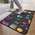 thumbnail image 4 of Mystical Halloween Pattern Door Rugs,Washable Non Slip Door Mats Indoor,Decorative Door Mats,Entry Mat Indoor for Entrance,Bedroom,Kitchen,Bathroom,30"x17", 4 of 6