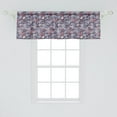 thumbnail image 2 of Ambesonne Vintage Window Valance, Romantic Flowers Garden, 54" X 18", Multicolor, 2 of 3