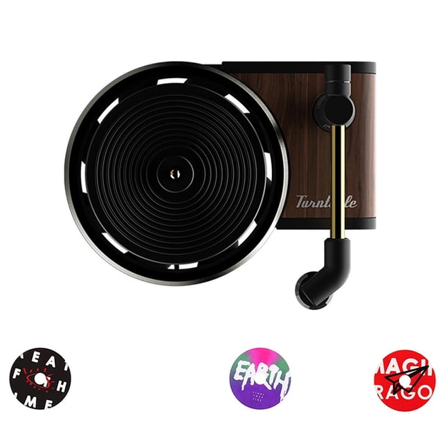 Ambientador Coche Vintage Desodorante Con Tocadiscos Clip Perfume para (estilo A)