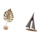 thumbnail image 5 of Escultura de metal abstracta nórdica en forma de hoja y estatua de , figura creativa, adorno para mesa, fiesta, decoración del hogar y la habita, 5 of 8