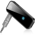 thumbnail image 1 of Adaptador Bluetooth Auxiliar para Coche, Receptor Bluetooth 5.0 2 en 1 con Pantalla, Adecuado para Coches, Altavoces, Sistemas estéreo y Auriculares, 1 of 6