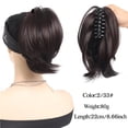 thumbnail image 2 of Extensions de Cheveux en Queue de Cheval avec Pince à Griffes Synthétiques Chignon Droit, 2 of 7