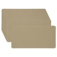 thumbnail image 1 of Uxcell 12 Piezas Parches de Planchar de Mezclilla para Ropa Tono Beige, 1 of 6