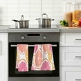 thumbnail image 4 of Yayeee 100% Cotton Hand Towels for Bathroom 16" x 28" Soft Absorbent Kitchen Towel, Orange Grapefruit Slices, 4 of 7