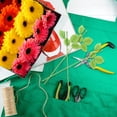 thumbnail image 1 of BESTYASH 30Ud Rose Stem with Leaves for Floral Arrangement Green Plastic Flower Stems Flexible for Crafts, 1 of 6