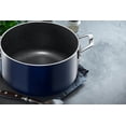 thumbnail image 3 of Granite Stone 5qt Gradient Non-stick Pot with Glass Lid, Blue, 3 of 7