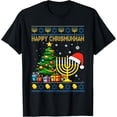 thumbnail image 1 of Happy Chrismukkah - Camiseta de pijama para dormir con diseño de Papá Noel, 1 of 2
