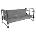 thumbnail image 5 of Disc-O-Bed Double Cot, Portable Sleep Solution for Tents & Cabins, Grey, XL, 5 of 13