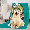 thumbnail image 2 of Elegante alfombrilla para mascotas, suave y cálida para dormir para cachorros, forro para cama, funda para sofá, Cráneo Jinwen Manta suave para dormir para mascotas., 2 of 8