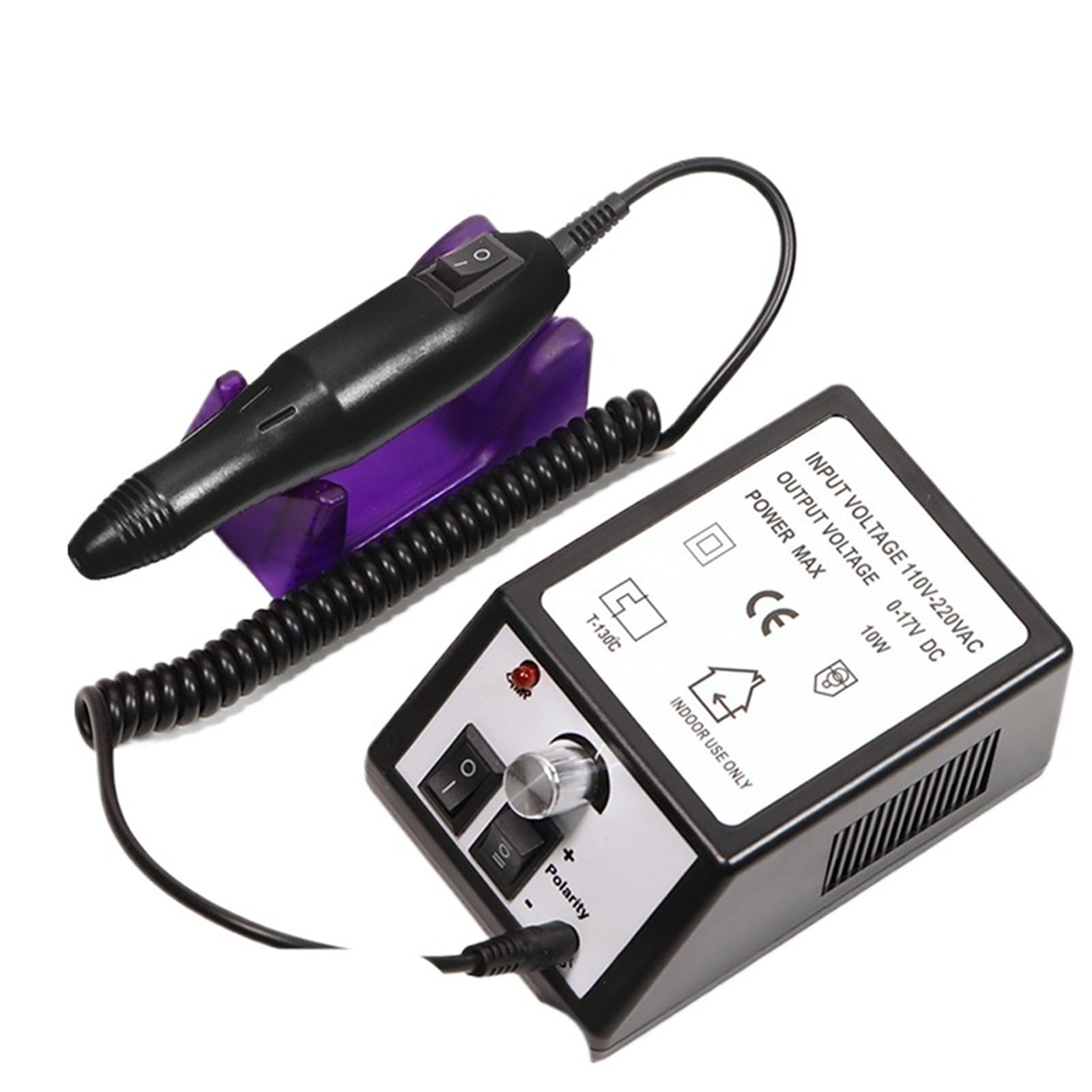 Professional Nail Drill Machine Set Nail Files Drill Bits Gel Polish Remover Tools Low Noise Cutters Nail File Kit