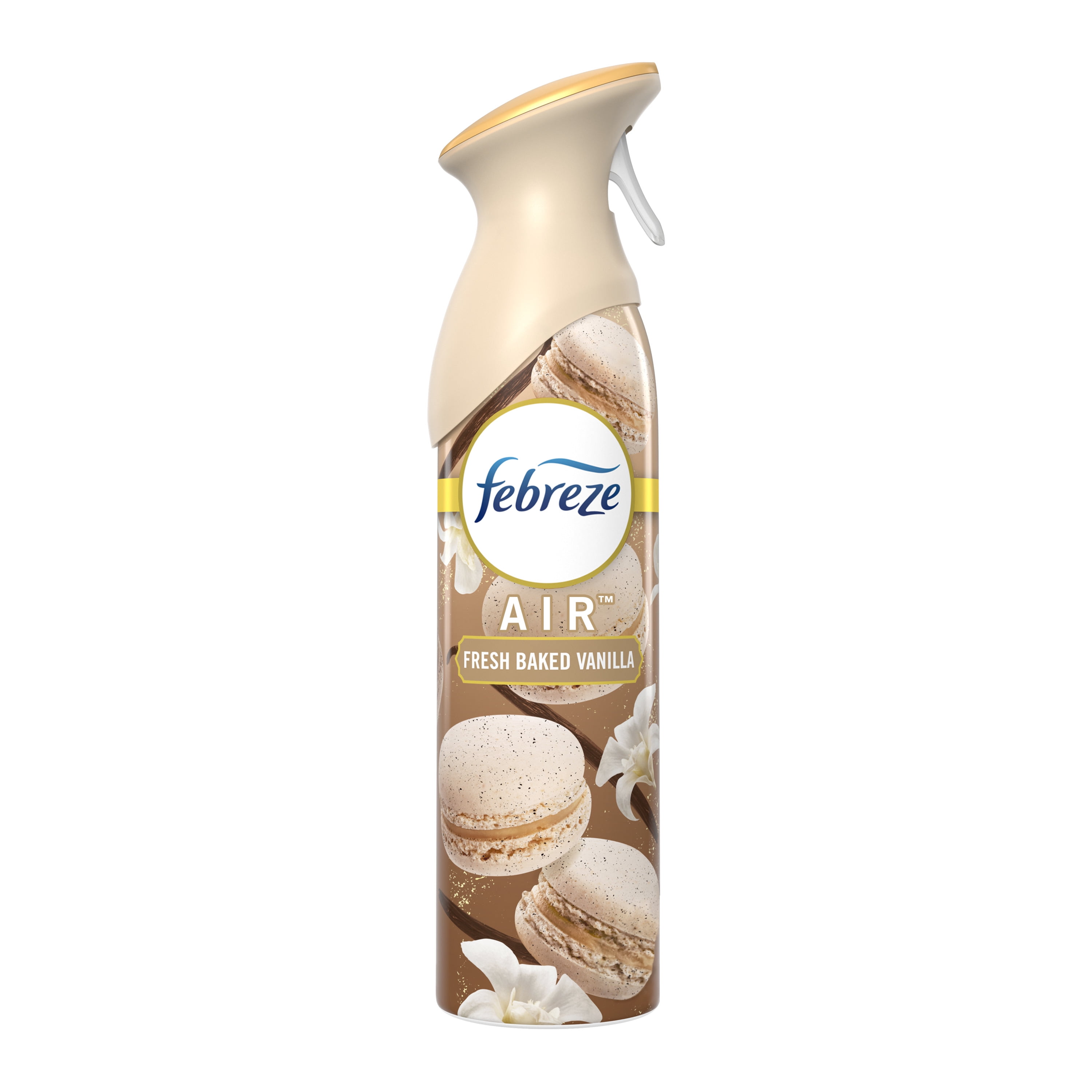 Febreze Air Effects Odor-Eliminating Air Freshener Fresh Baked Vanilla, 8.8 oz. Aerosol Can