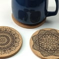 thumbnail image 6 of Travelwant 6Pcs/Set Cork Coasters for Drinks Absorbent Cute & Funny Large Round Outdoor Cup Coasters for Wooden Table Coffee Trivet Cups and Mugs Cool Drink Coaster Gift, 6 of 7