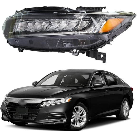 LABLT Headlights Replacement for 2018-2021 Honda Accord Headlight Headlamp Left Driver Side