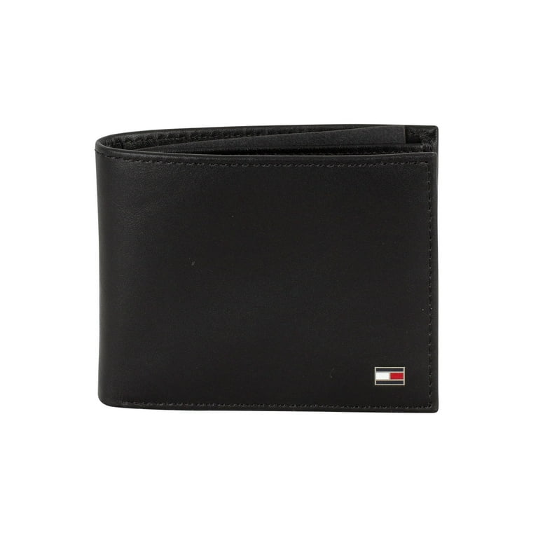 Eton Black Mini Wallet, Tommy Hilfiger