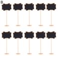 thumbnail image 1 of 10Pcs Mini Tableau Noir avec Stand pour la Maison, 1 of 10