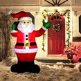 thumbnail image 1 of Papá Noel inflable Joiedomi de 1,8 m con luz LED para jardín, 1 of 9