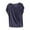 Dark Blue0, variant on Annhoo Womens V Neck Tops Casual Loose Solid Color Short Sleeve Shirts with Pocket Spring Summer Blouse