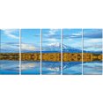 thumbnail image 2 of Ancient Volcano and Lake Panorama - Landscape Canvas Wall Art, 2 of 3