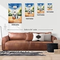 thumbnail image 5 of Happy Father's Day Samoyed Playing Basketball with Best Dad Jersey Vertical Matte Canvas Poster Siberian Sammy Dog Lover Wall Art Home Decor - 13006, 5 of 5