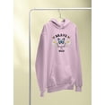 thumbnail image 3 of Wild Butterflies And Daisies Hoodie Women -Image by Shutterstock, Female x-Large, 3 of 4