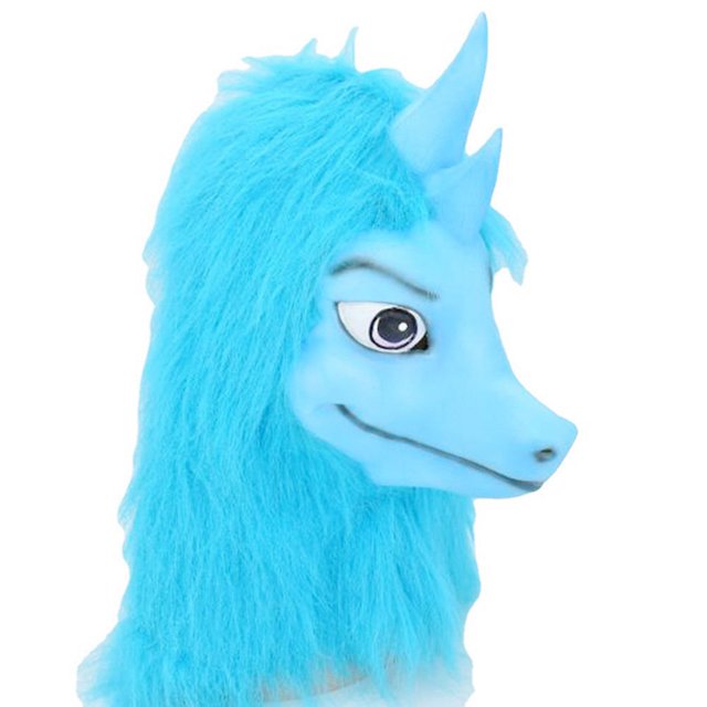 Máscara de cosplay Raya Last Dragon, casco de látex para Halloween
