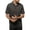 Heather Black, variant on TravisMathew Men's The Zinna Golf Polo (Heather Grey, S)