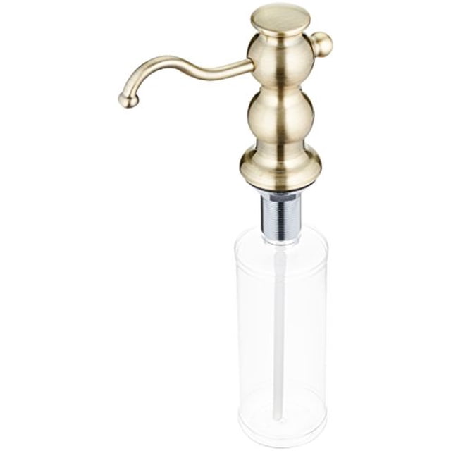 Whitehaus Collection WHSD031-AB Distributeur de Savon/lotion, Laiton Antique