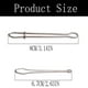 thumbnail image 3 of Pack de 10 herramientas para enhebrador de cinturón de costura | Guía de aguja para banda elástica metálica y cinturilla | Enhebrado fácil para cordones, pantalones de pijama, sudaderas con capucha, 3 of 9
