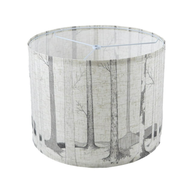 Pantalla de lámpara de tambor Pantalla de lámpara estilo bohemio para dormitorio, cocina, estilo rústico