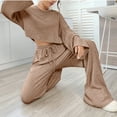 thumbnail image 4 of Women's Casual Homewear Set Long-Sleeve Autumn Winter, 4 of 7