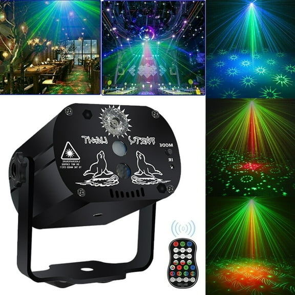 Stage Party Lights, Projector Lights, Disco Dj Lights, Music Lights Flash For Birthdays, Festival Parties, Outdoor Activities