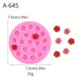 thumbnail image 1 of Sakura-mini flor de rosa de silicona, molde DIY for hornear pasteles, decoración, molde for fondant, 1 of 2