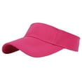 thumbnail image 2 of Satingcolo 1 Piece of Sun Visors for Women and Men Adjustable Sports Visor Stylish Sun Hat for Golf,Hot Pink One Size, 2 of 3