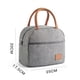 thumbnail image 2 of Hand Lunch Box Bag Portable Thermal Picnic Bag for Office Working, 2 of 3