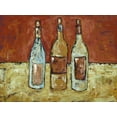 thumbnail image 2 of Hebert, Deann 32x25 Gold Ornate Wood Framed with Double Matting Museum Art Print Titled - In Vino Veritas II, 2 of 4