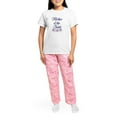 thumbnail image 4 of CafePress - Mother Of The Bride Pajamas - Women's Short Sleeve Print T-Shirt and Pants Light Cotton Pajama Set, 4 of 7