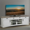 thumbnail image 2 of Bowery Hill Wood White TV Console Rectangular Adjustable 92", 2 of 3