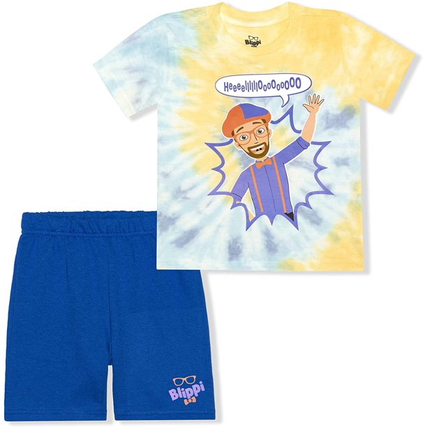Children's Apparel Network, Ltd. Blippi Boy's 2 Pack Short Sleeve Tee