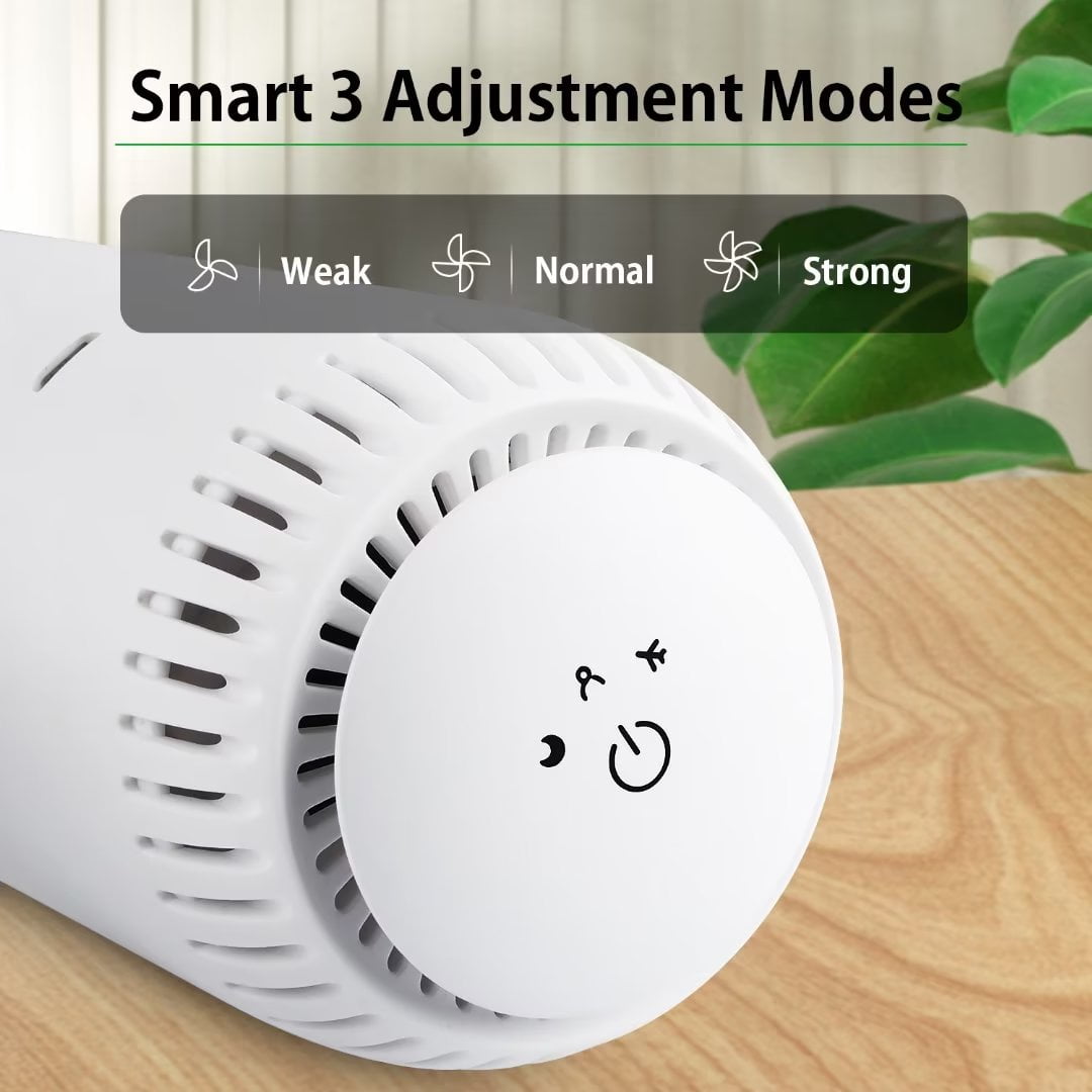 Air Purifiers for Allergies and Asthma,Air Purifier for Bedroom Mini Air Purifier for Home,Dust,Pets,Indoor,Office,Small Room,Portable Desktop Air Purifier for Car,Smoke Odor