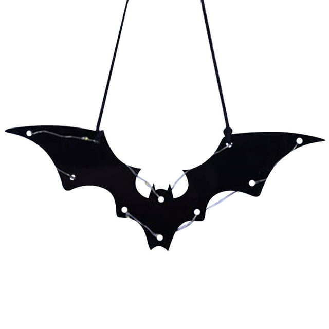 Halloween LED Decorative Lights Luminous Listing Lights Party Atmosphere Layout Wall Stickers.