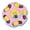 Pink, variant on Rotatable Paw Lid Dog Puzzle Feeder Toy Multi-Groove Treat Dispenser Interactive Slow Eating Tray Mental Foraging Enrichment Game for Dogs Cats(Pink-24cm)