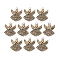 thumbnail image 4 of 10 piezas de abalorios de ángel Zulema aleación creativa hecha a mano para colgantes de pulseras bronce, 4 of 8